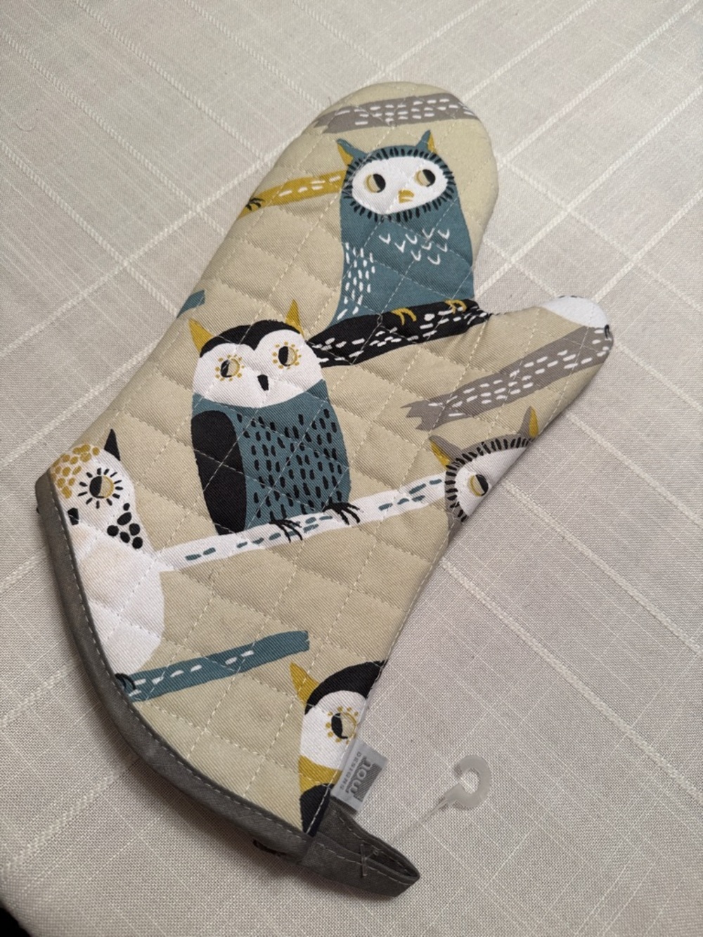 New Oven Mitt. Now Designs by Danica. Art design.